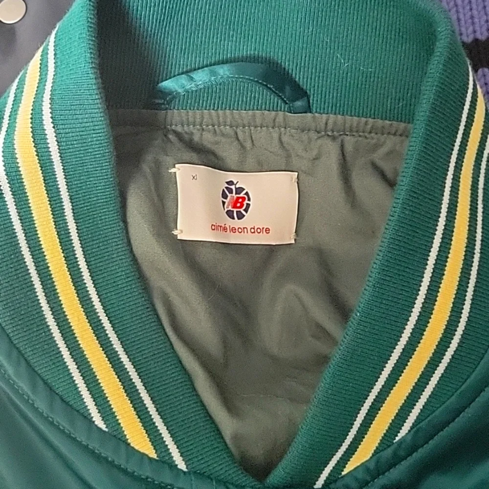 Aimé Leon Dore Ald / New Balance Team Jacket Botanical Green - Picture 4 of 7